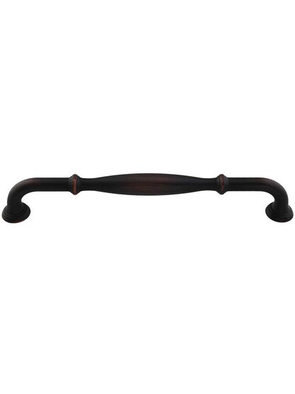 Tiffany Cabinet Pull - 7 1/2 inch Center-to-Center in Brushed Oil Rubbed Bronze.